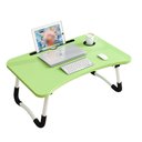 Ver imagem 2 de Mesa Notebook Completa Ventilador Luminaria Usb Suporte Cafe da Manha Home Office Dobravel Cama Sofa