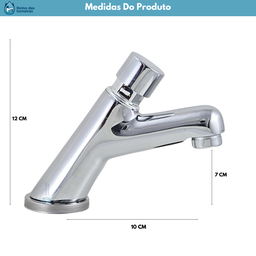 Torneira Automática de Mesa para Lavatório - 6