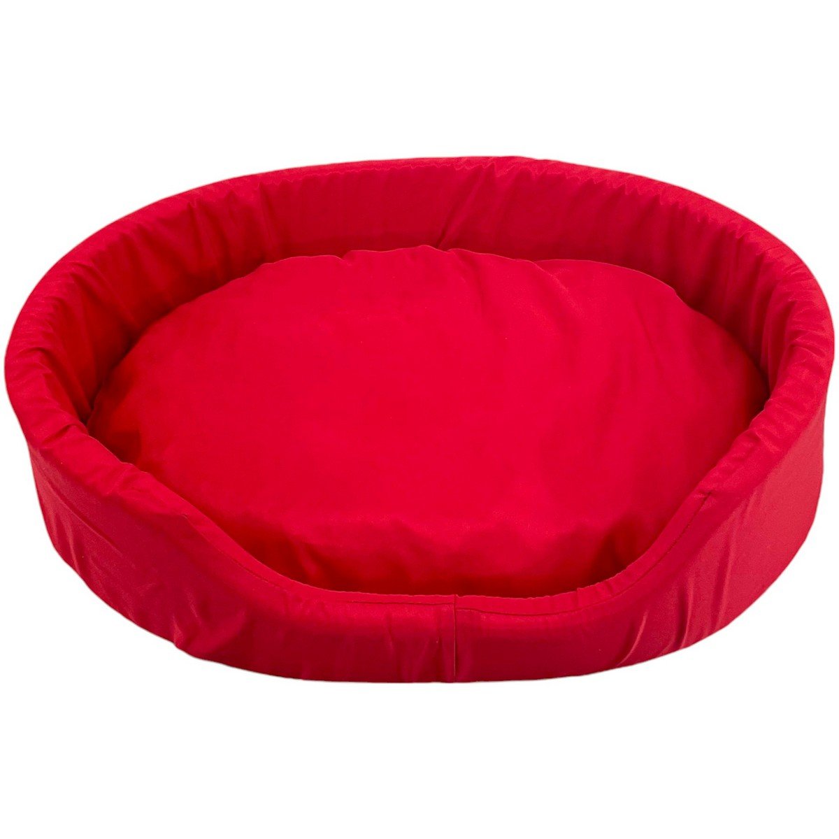 Cama Europa Fit Raça Médio para Cachorro Gato e Coelho Pet - Vermelho - 3