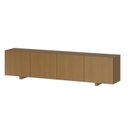 Ver imagem 2 de Rack para TV até 75 Polegadas 210x51cm Aruá CabeCasa MadeiraOriginals Marrom Jatobá