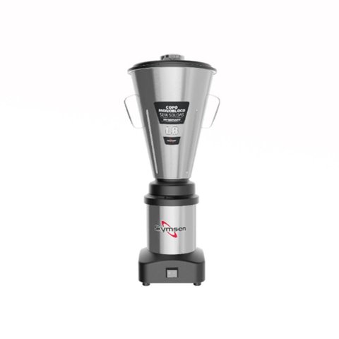 Liquidificador Industrial Monobloco Inox 8l Baixa Rotação 0,5cv L8 Bivolt - Skymsen