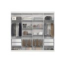 Ver mais imagens de Guarda Roupa 8 Portas e 4 Gavetas Master New 8.4 Jatobá/grafite - Santos Andirá