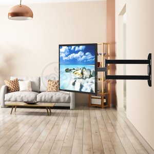 Suporte de Tv Articulado para Painel e Parede Led Lcd Plasma Oled 3d de 14" À 42" Polegadas 302w