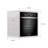 Forno Consul de Embutir Elétrico 84l com Timer Autodesligamento e Grill Cob84be - 9