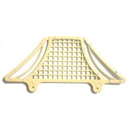 Passarinheira telha Colonial e Paulista Kit 315 metros - Marfim - 1