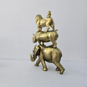 Ver imagem 3 de Escultura 4 Animais Sobrepostos - Resina