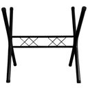 Ver imagem 3 de Pé de Mesa para Tampo Pedra Granito 1,20 Sala de Jantar Base de Mesa de Jantar Preto Ql