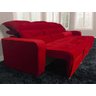 Sofá Retrátil Reclinável 2,50 m Vermelho 503 Alice - 2