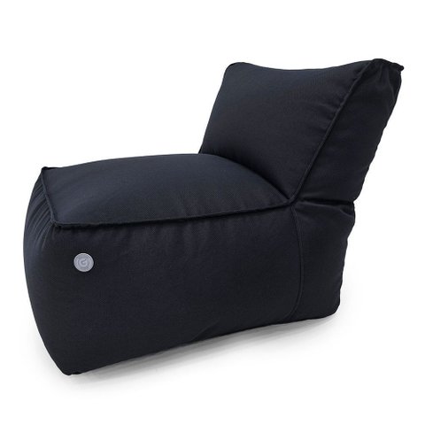 Puff Outdoor Marine Impermeável Tecido Repelente Proteção UV e Enchimento Eps Área Externa