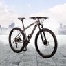 Bicicleta Aro 29 Quadro 15 Alumínio 27 Marchas Freio Disco Mecânico Aluminum Grafite/Preto - - 3