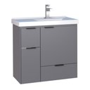 Ver imagem 1 de Gabinete de Banheiro Suspenso Atibaia Cinza