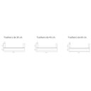 Ver imagem 2 de Toalheiro Cromado - 30, 45 Ou 60 Cm, Kromma KR 564 565 566 30 cm