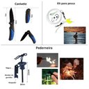 Ver imagem 7 de Kit de Sobrevivência Caça Pesca Fogo Estilingue Lanterna