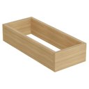 Ver imagem 1 de Fechamento de Cozinha Modulado Kit de Rodapé Multilinha 20x47x10cm Nature - Nesher