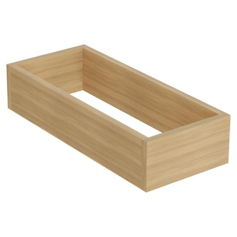 Fechamento de Cozinha Modulado Kit de Rodapé Multilinha 20x47x10cm Nature - Nesher