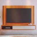 Ver imagem 7 de Painel Tv 75 Pol e Bancada Suspensa Trento Freijó/off White C05 - Mpozenato