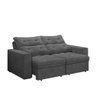 Sofá Retrátil e Reclinável com Baú Maverik 2 Lugares Suede  - 2