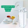 Garrafa Caixa de Leite Geladeira Água Suco Acrílico 1000ml - 7