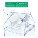 Ver imagem 5 de Garrafa Caixa de Leite Geladeira Água Suco Acrílico 1000ml