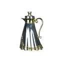 Ver imagem 2 de Garrafa Térmica Prata com Dourado - 1L Prime Home Decor
