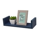 Ver imagem 1 de Prateleira U 40 x 10cm azul Suporte Invisível