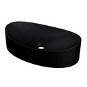 Ver imagem 1 de Cuba Pia para Banheiro Oval Canoa 46cm Tânia C08 Preto - Mpozenato