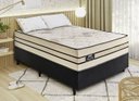 Ver imagem 2 de Cama Box New Vip Molas Ensacadas Casal 1,38x1,88x70 - Gazin