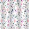 Cortina para Box Banheiro Antimofo Poliéster 198x180cm - Floral Aquarela - 2