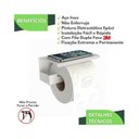 Ver imagem 6 de Porta Papel Higienico Suporte Papeleira 3m Branco F.elg