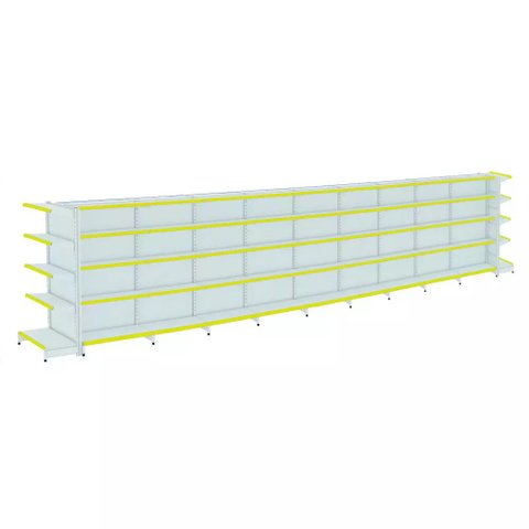Gondola Centro 170 Fit Ate 9 Metros 2 Ponta Branco 100b Pe Amarelo