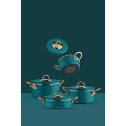 Conjunto de Panela Sweet Premium / 4 Peças Mentol Graye QWPS393 - 1