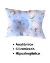 Ver imagem 5 de Travesseiro Anatômico Bebê Berço Carrinho 27x37cm Hipoalergênico Algodão