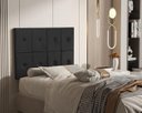 Ver imagem 2 de Painel De Cama Solteiro 0,90 Ferrari Cor Preto