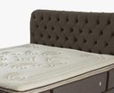 Ver imagem 1 de Cabeceira King Estofada Imperatriz Marrom Chocolate - Simbal