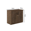 Ver imagem 2 de Armário Baixo 2 Portas para Escritório/home Office 100% Nacional