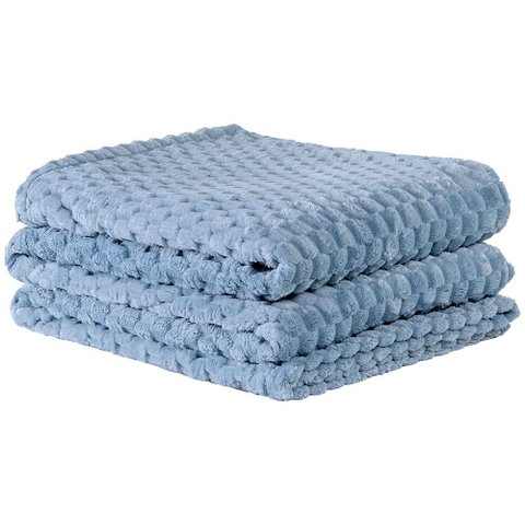 Cobertor Coberta Softlux Queen Ultrasoft Alto Relevo Dupla Face - Mirtilo