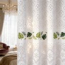 Ver imagem 5 de Cortina Pia c/ Bando Vitro Real Renda Cozinha 1,60x0,80x0,20:Costela Adão