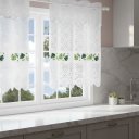 Ver imagem 4 de Cortina Pia c/ Bando Vitro Real Renda Cozinha 1,60x0,80x0,20:Costela Adão