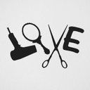 Ver imagem 1 de Adesivo Salão Beleza Love Cabeleireiro Medio:Preto