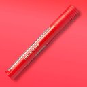Ver mais imagens de Canetão Permanente 12 Unidades Vermelho