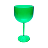 10 Taças De Gin Acrílico Colorido 550 ML:Verde-escuro - 1