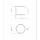 Ver imagem 3 de Fervedor Tramontina Duo Silicone em Aço Inox Fundo Triplo com Cabo de Silicone 14 Cm 2,0 L Tramontin