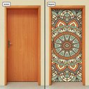 Ver imagem 1 de Adesivo Decorativo de Porta - Mandala - 294cnpt