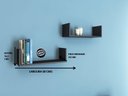 Ver imagem 2 de Prateleira/Nicho Flutuante 60x20 cms com suporte incluso Decore PBS U - Preto