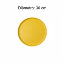 Ver imagem 7 de Mesa para Refeitório Escamoteável 10 Lugares MDP Branco de 25 mm - Assento Amarelo - 50902