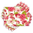 Ver imagem 1 de Jogo Americano - Floral com 4 peças - 712Jo