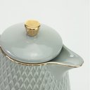 Ver imagem 2 de Garrafa Termica de Porcelana - Notre Dame Blue Gardenia