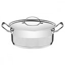Ver imagem 1 de Caçarola Rasa Inox Fundo Triplo 28cm 7,1 L