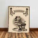 Ver imagem 6 de Kit 3 Quadro Decorativo Barbearia Salão Cabeleleiro Vintage 28x20cm