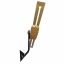 Ver imagem 2 de Antena Externa Amplificada Ouro - Sinal Digital HDTV Mastro 45 cm Articulável - Capte